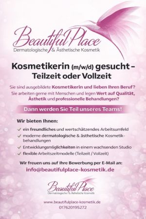 Mitarbeiterin gesucht!