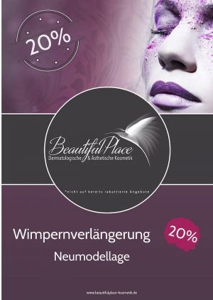 Unser Angebot August 2026 - Rabatte auf traumhaftschöne WImpern!