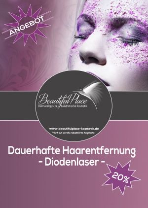 Unser September 2026 Angebot: 20% Rabatt auf dauerhafte Laser-Haarentfernung - Diodenlaser